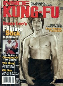 Inside Kung-Fu magazine cover April 2000.