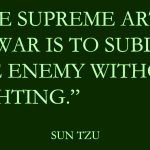 Fighting Without Fighting