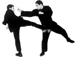 Ted Wong and Bruce Lee Training