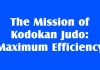 Judo: Maximum Efficiency