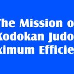 Judo: Maximum Efficiency