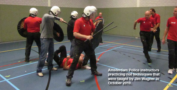 Amsterdam Police Instructors For Riot