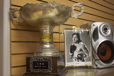 At the Gym with Benny Urquidez