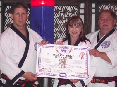 Robert and Eric Kovaleski and Cynthia Rothrock