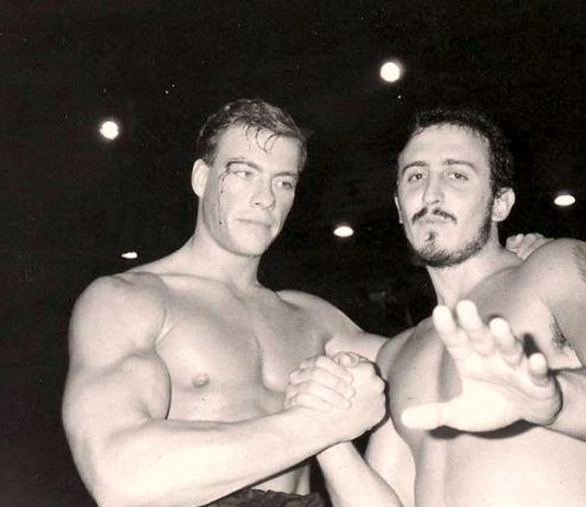 Paulo Tocha and Jean-Claude Van Damme