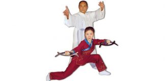 Grandmaster Liang Shou-Yu and His Daughter Helen