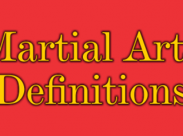 Martial Arts Definitions
