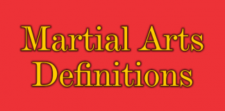 Martial Arts Definitions