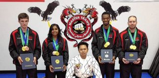USA Team competed in the International Hapkido Federation's Ninth Triennial World Championship