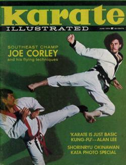 Joe Corley Karate Illustrated Cover