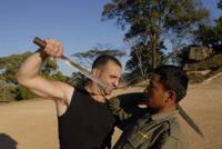 Antonio Graceffo teaches practical fighting in the War in Burma