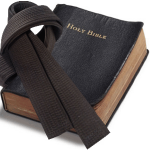 Bible and a Black Belt