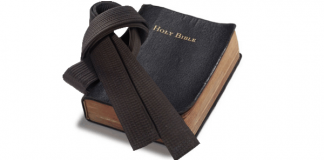 Bible and a Black Belt