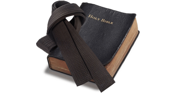 Bible and a Black Belt