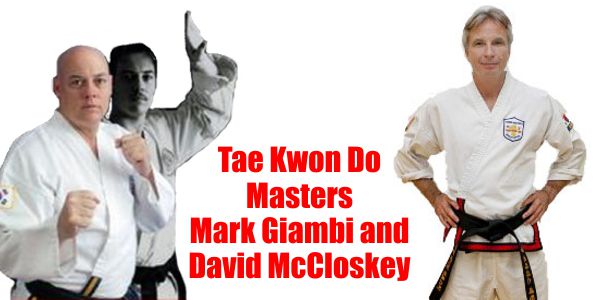 Masters Mark Giambi and David McCloskey