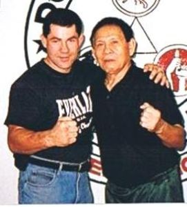 Vince Palumbo with Grand Master Cacoy Canete