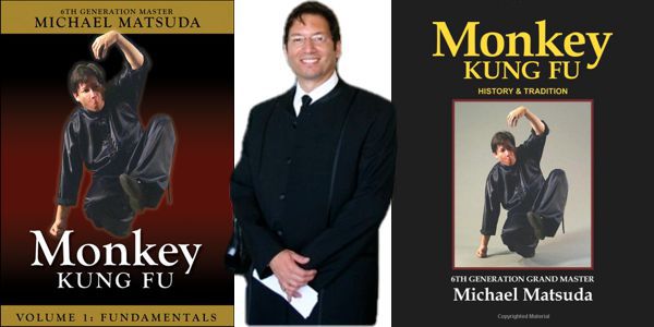 Michael Matsuda Monkey Kung Fu Book and DVDs