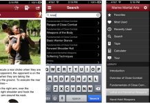 Marine Martial Arts App