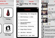 Martial Arts Training App Screenshots