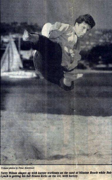 Terry L Wilson Flying Side Kick