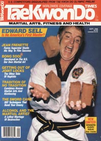 Sr. Grandmaster Edward B. Sell TKD Times Cover