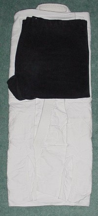 Folding the Gi: Pants on Gi Jacket Flat