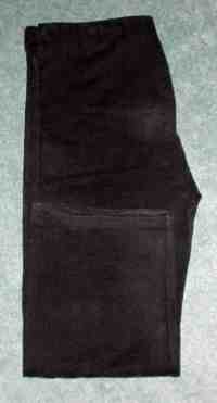 Folding the Gi: pants folded in half pants fold bottom