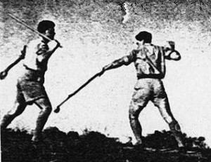 Walking Stick vs. Nabut, Mid 1940's