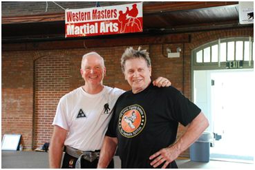 Sensei Dane Harden and Grand Master Joe Lewis