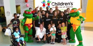 Team Mitchell Visits Children's Healthcare of Atlanta