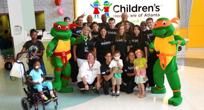 Team Mitchell Visits Children's Healthcare of Atlanta