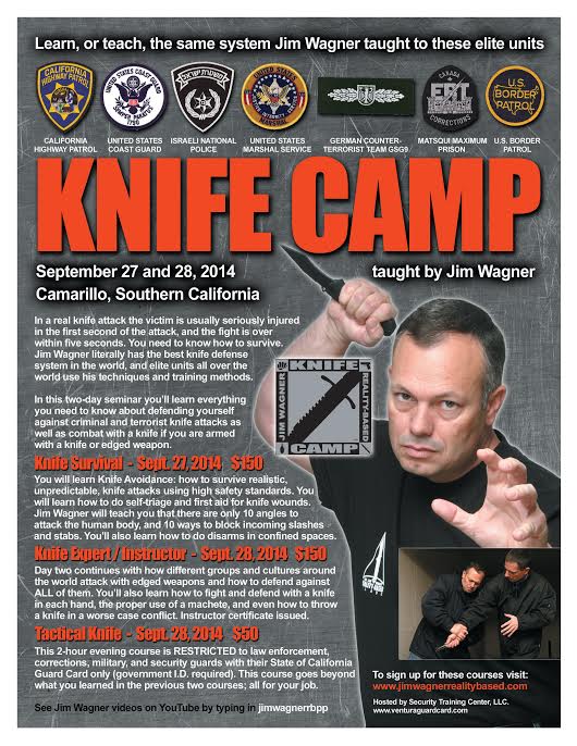 Jim Wagner Knife Camp