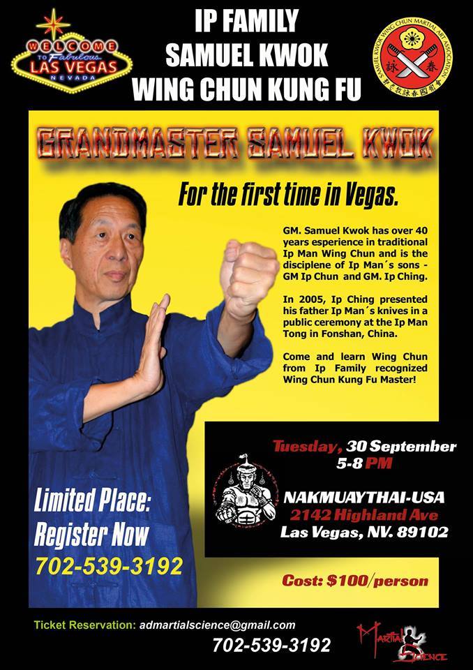 Samuel Kwok Las Vegas Seminar