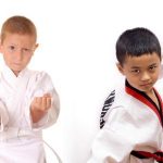 Kids Participating in Martial Arts
