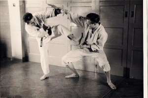 Guilfoyle and Gerald Tucker sparring