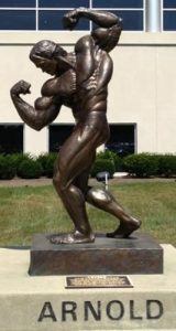 Arnold Schwarzenegger Statue 