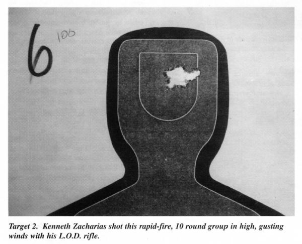 Kenneth Zacharias shot rapid-fire