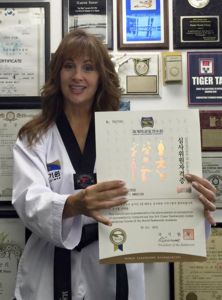 Rondy McKee KUKKIWON Certified Testing Judge 