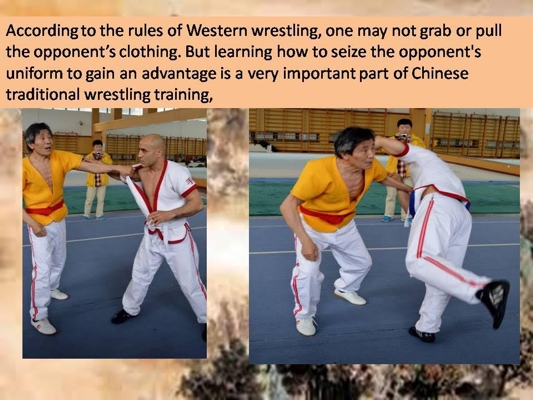 Chinese Wrestling vs Western Wrestling