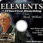 The Elements of Effective Coaching with Bob White DVD