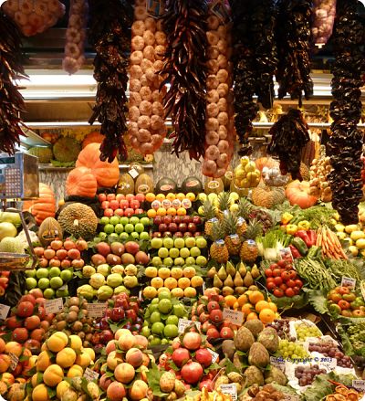 Fresh Produce Barcelona Spain