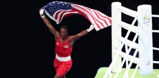 USA's Claressa Shields wins gold