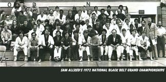 Sam Allred's 1972 National Black Belt Grand Championships