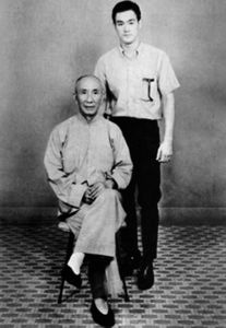 Ip Man and Bruce Lee