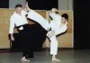 Henry and Ric Ellis Practicing Aikido