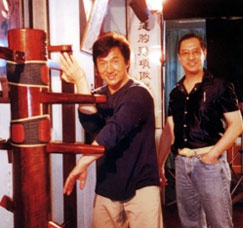 Jackie Chan and Leung Ting