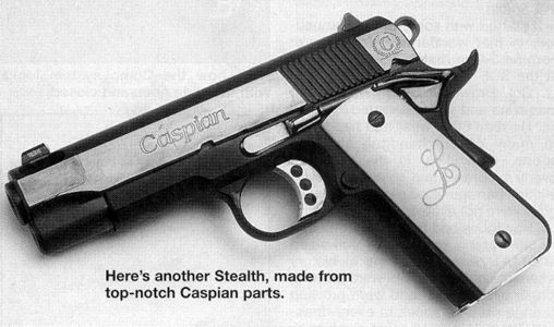 Caspians Parts on the Stealth .45 ACP