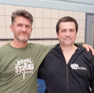 Vincent C. Paladino with Systema Master Vladimir Vasiliev