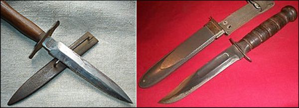 Trench knife