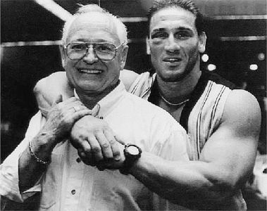 Ken Shamrock and adopted Dad, Bob Shamrock